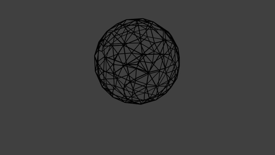 Co Sphere Wire Free 3D model_4