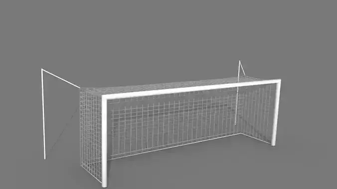 soccer goal 3D model