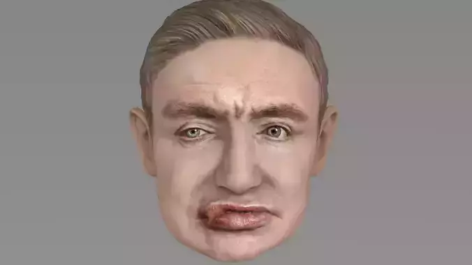 Stephen Hawking 3D model