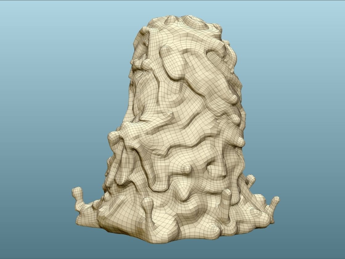 Evil Slime 3D model_8