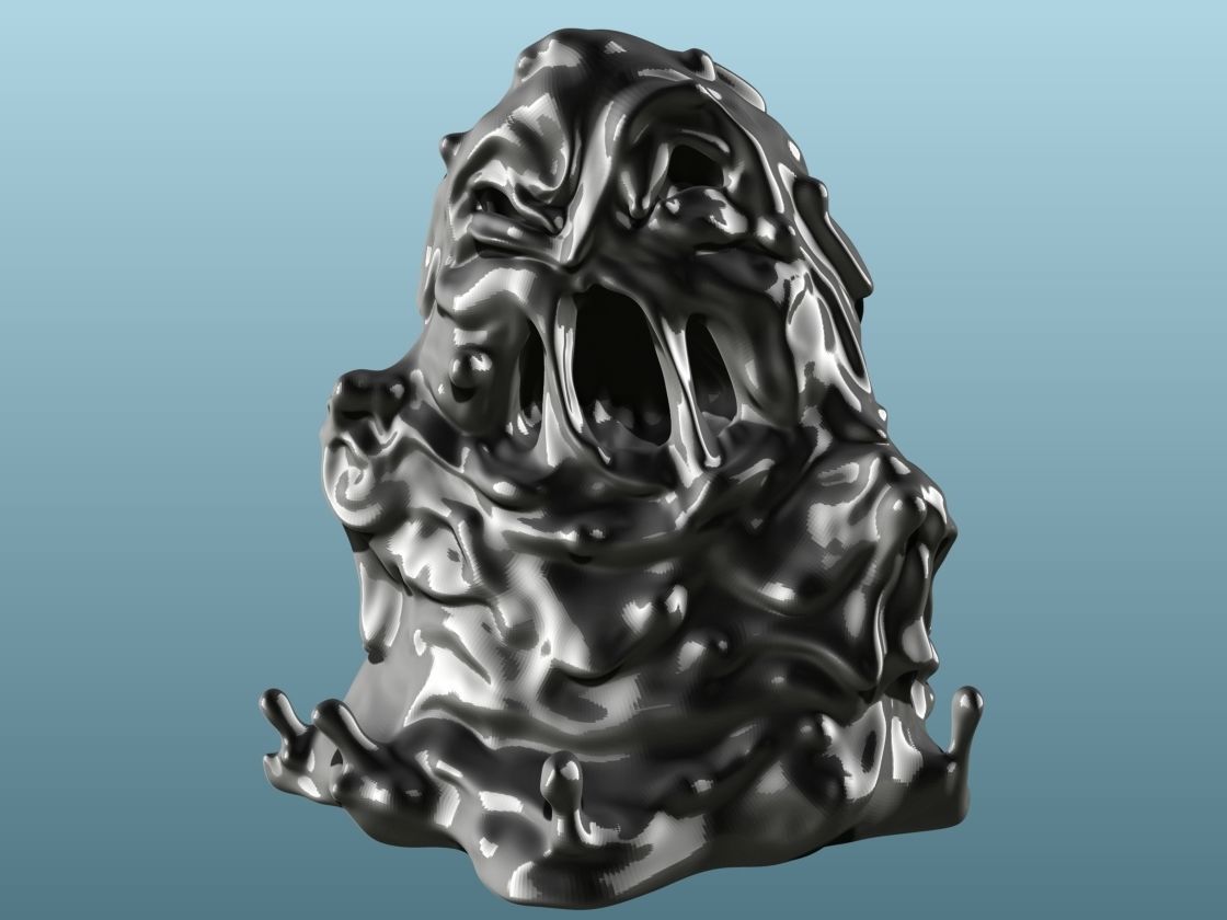Evil Slime 3D model_5