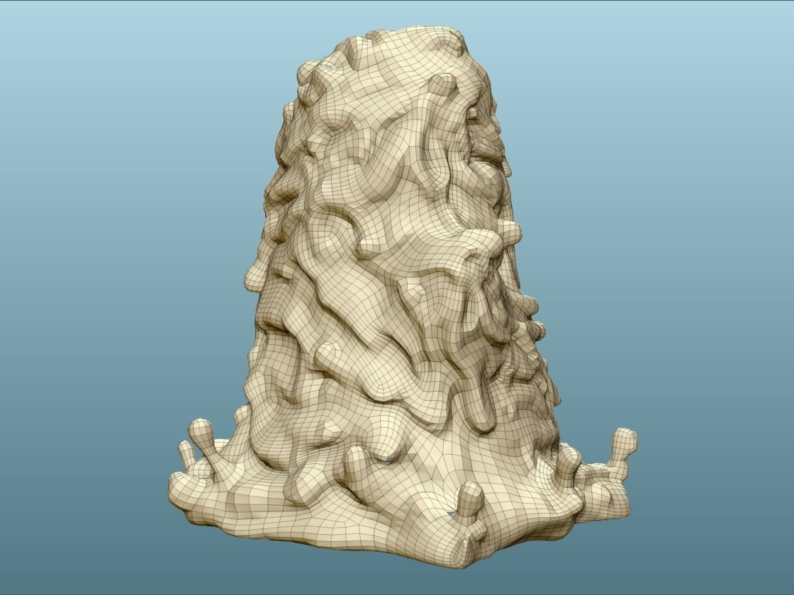 Evil Slime 3D model_6