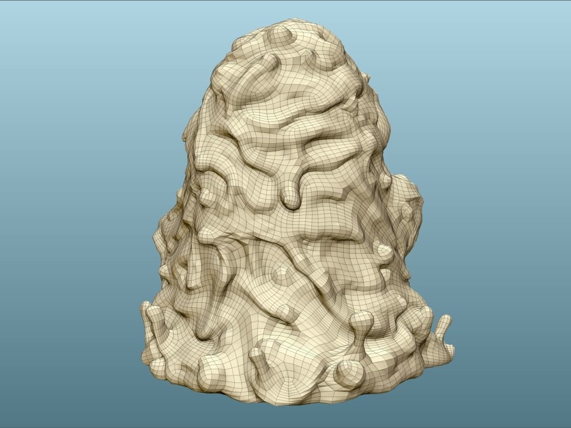 Evil Slime 3D model_7