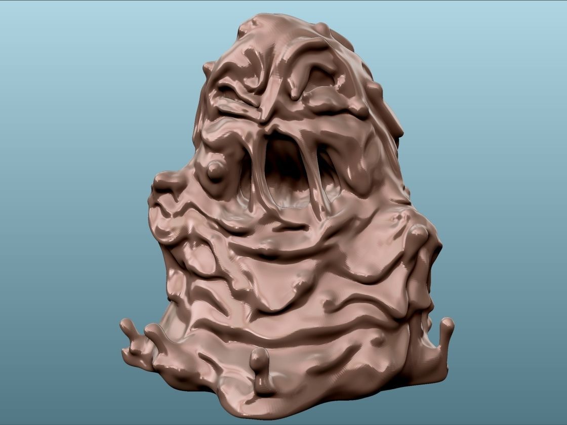 Evil Slime 3D model_12