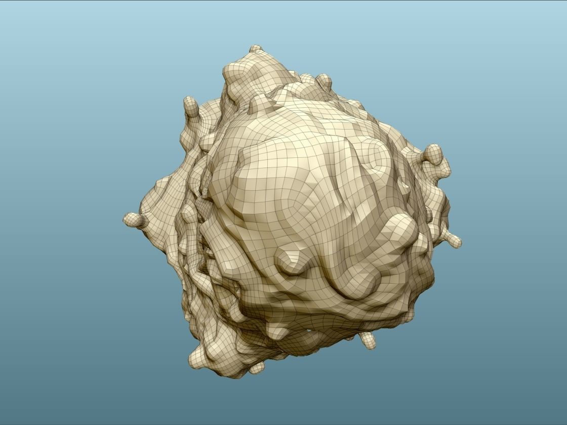 Evil Slime 3D model_10