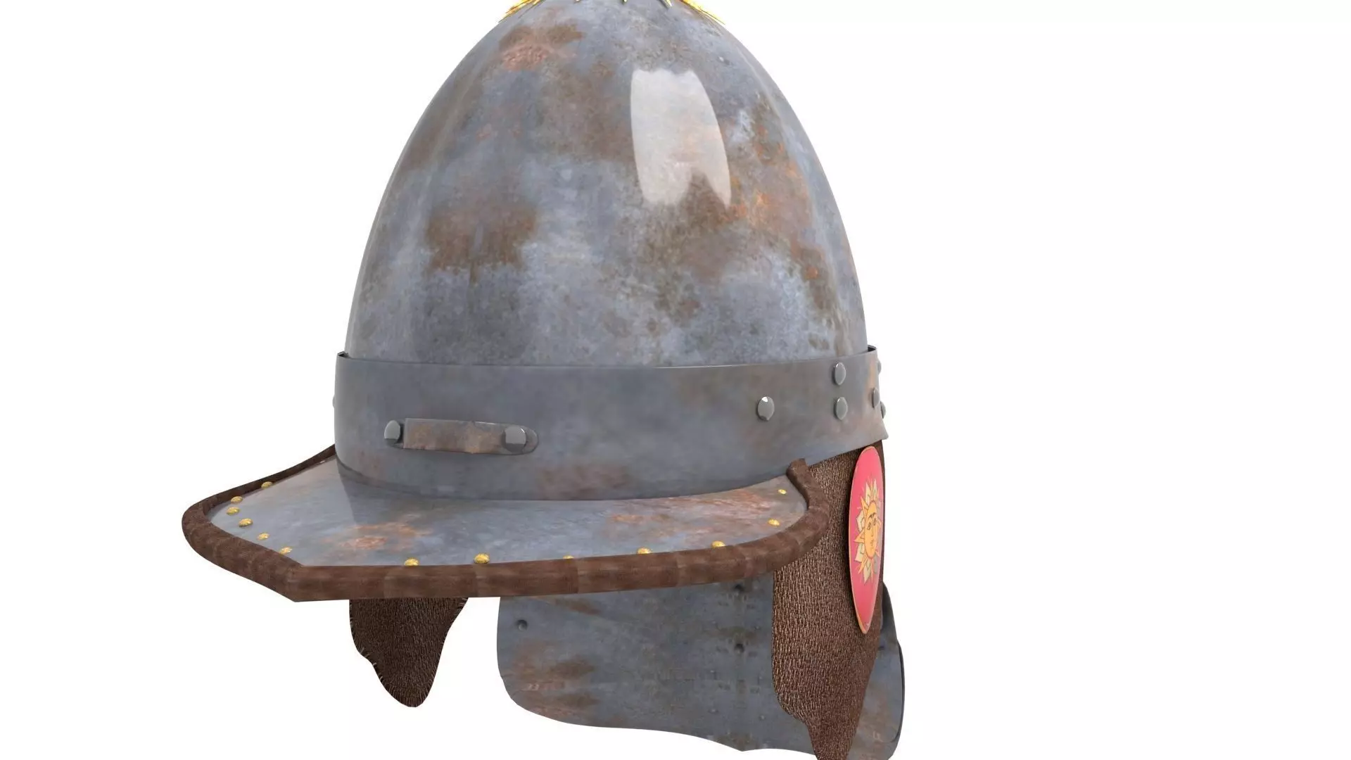 Knights kappelinas helmet 3D model_0