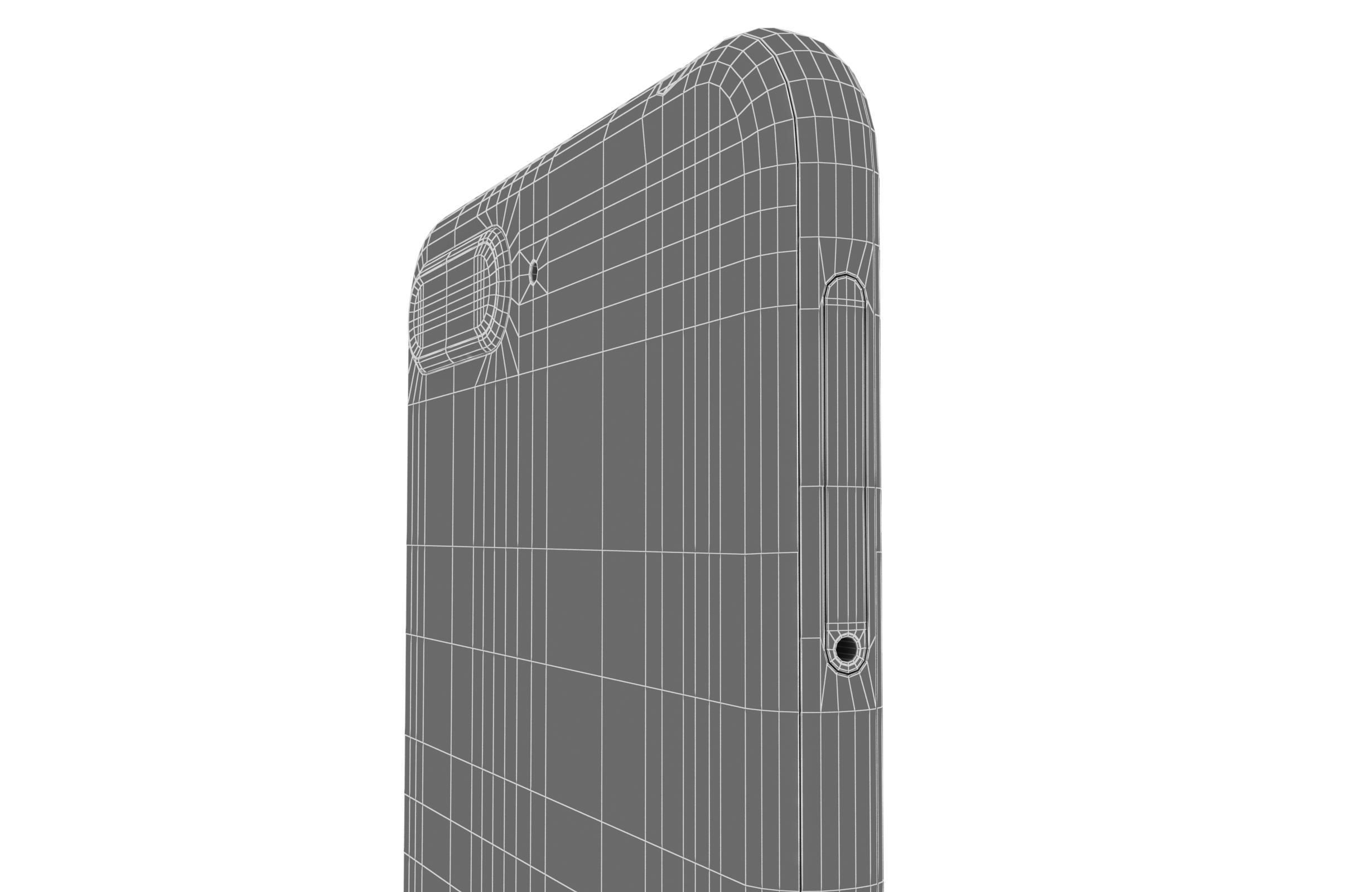 Huawei Y6 2018 Gold 3D model_17