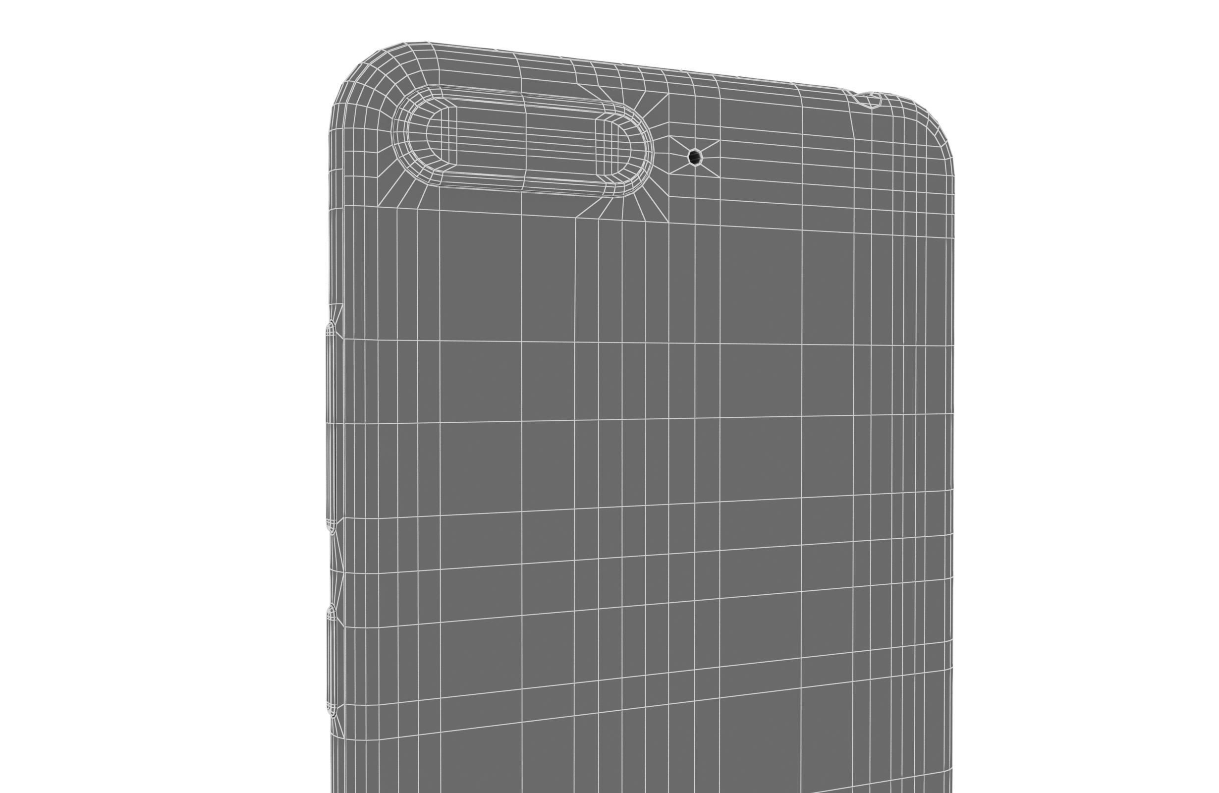 Huawei Y6 2018 Gold 3D model_13