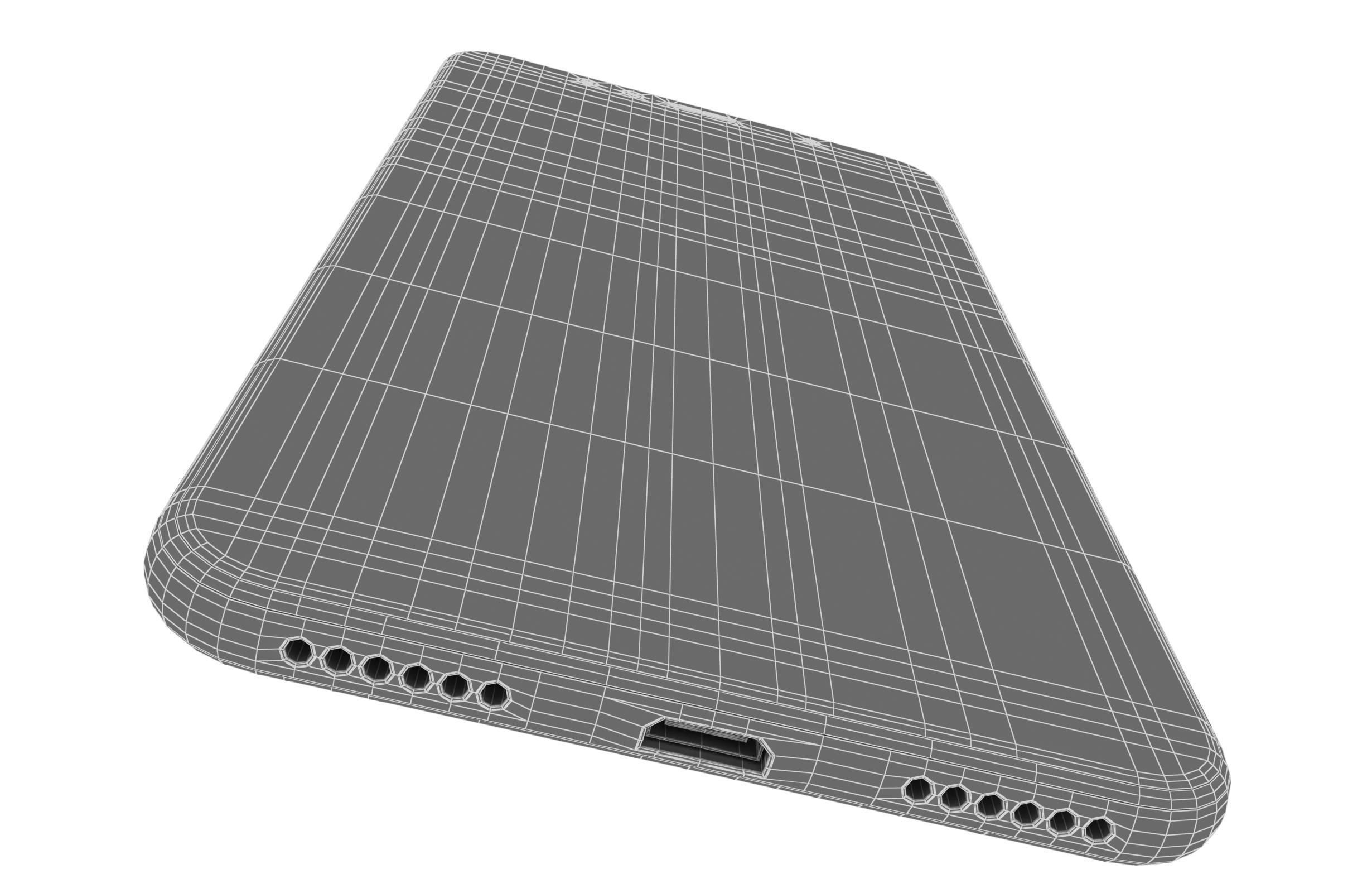 Huawei Y6 2018 Gold 3D model_14