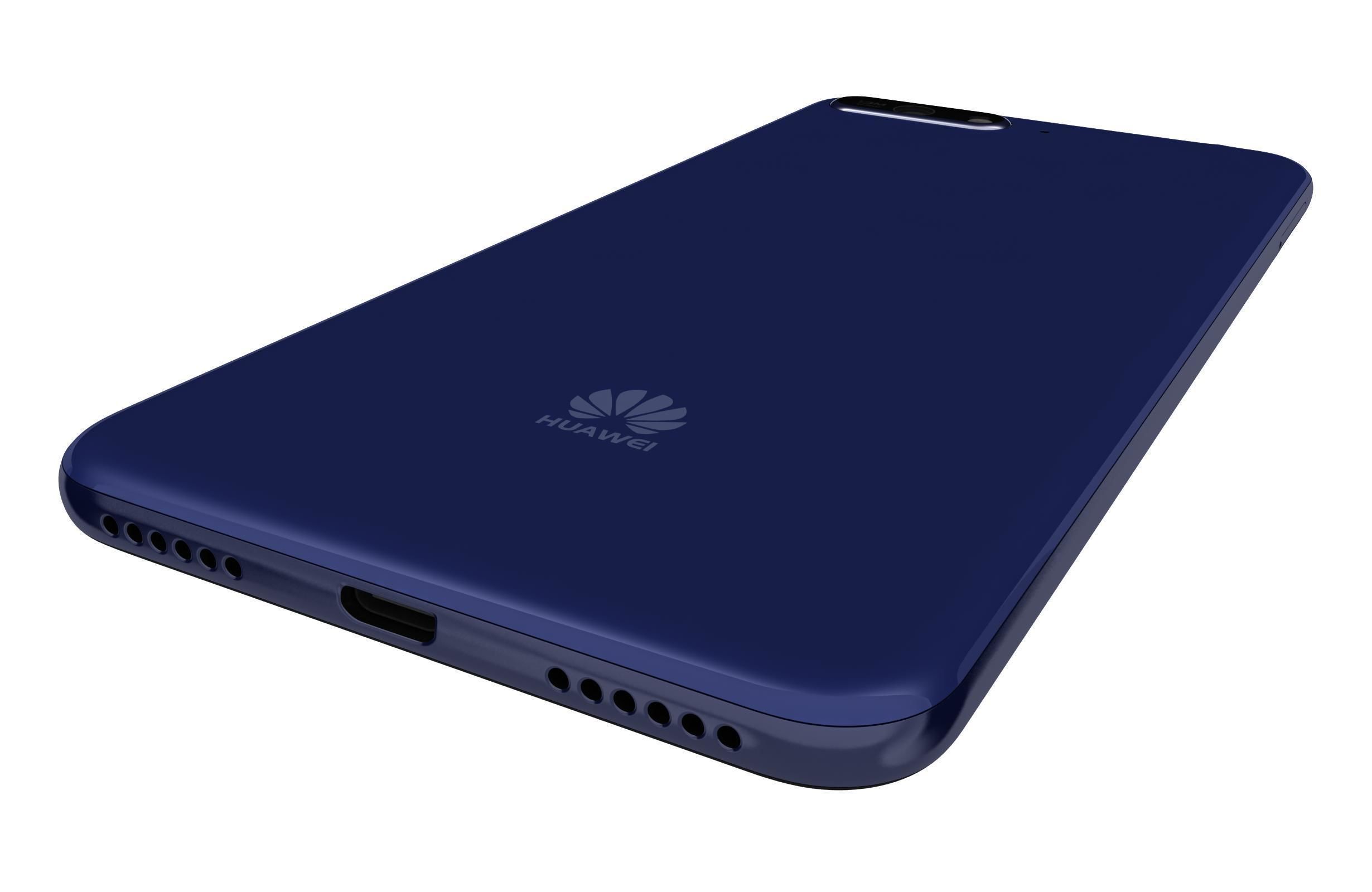 Huawei Y6 2018 All Colors 3D model_25