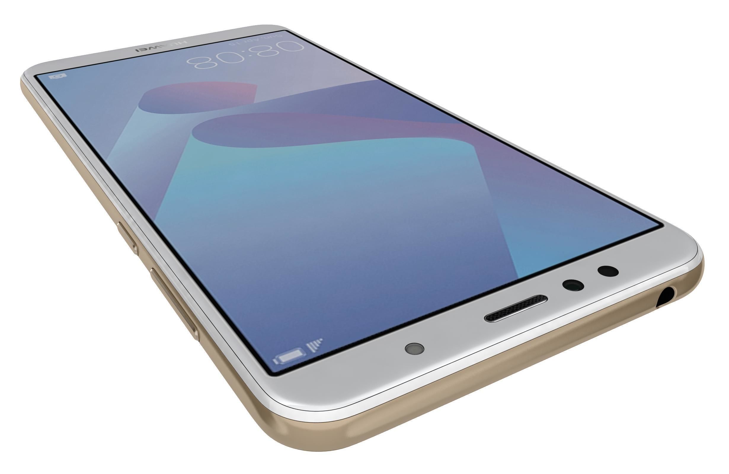 Huawei Y6 2018 All Colors 3D model_23