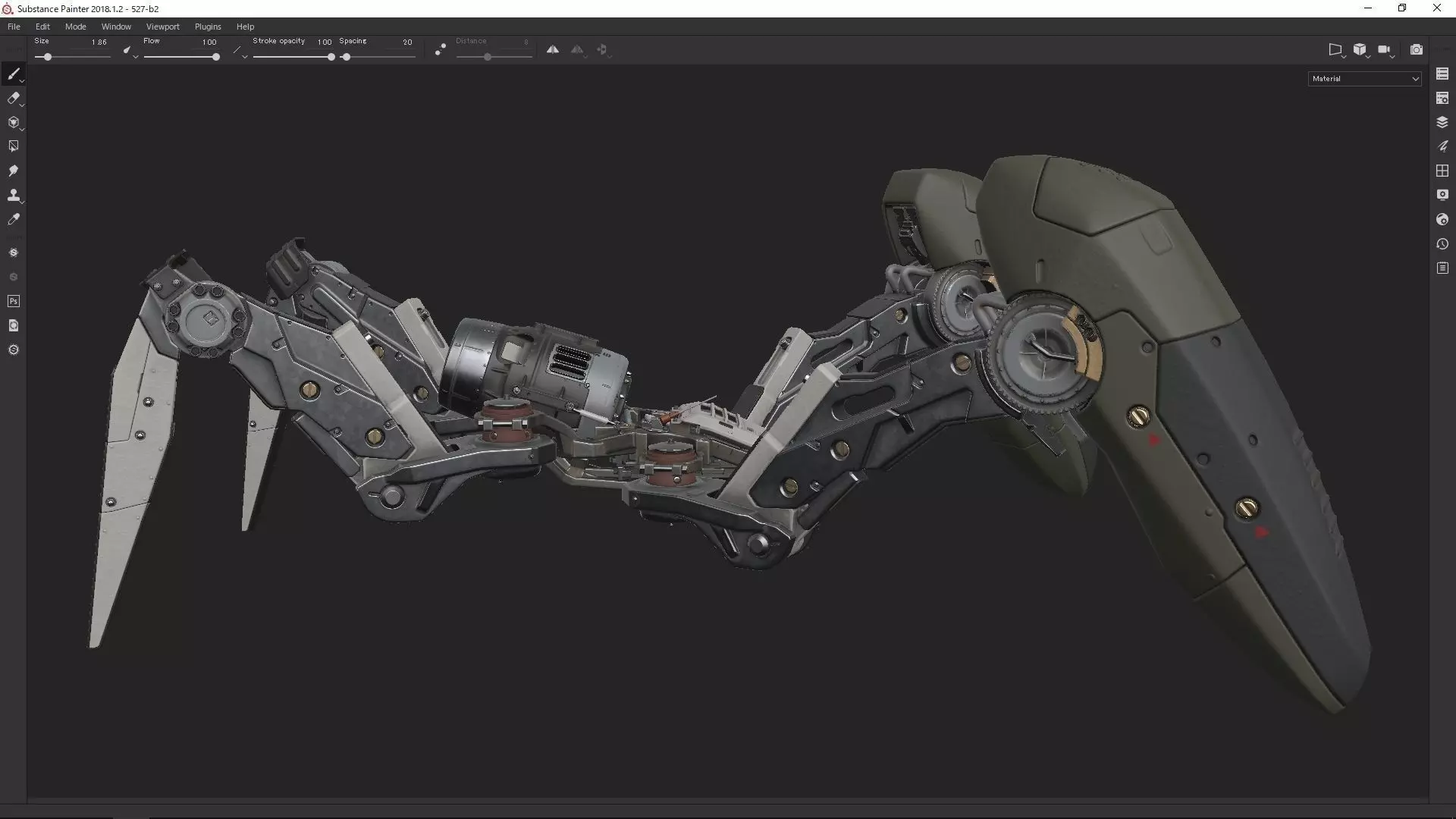 scifi-model527 robot 3D model_0