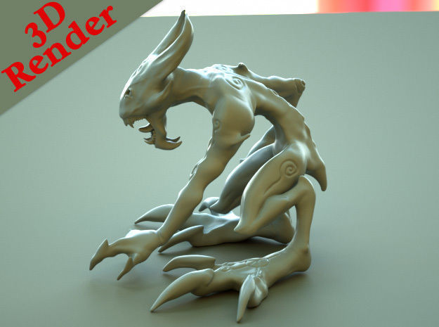 Fire Sprite 3D Print 3D print model_4