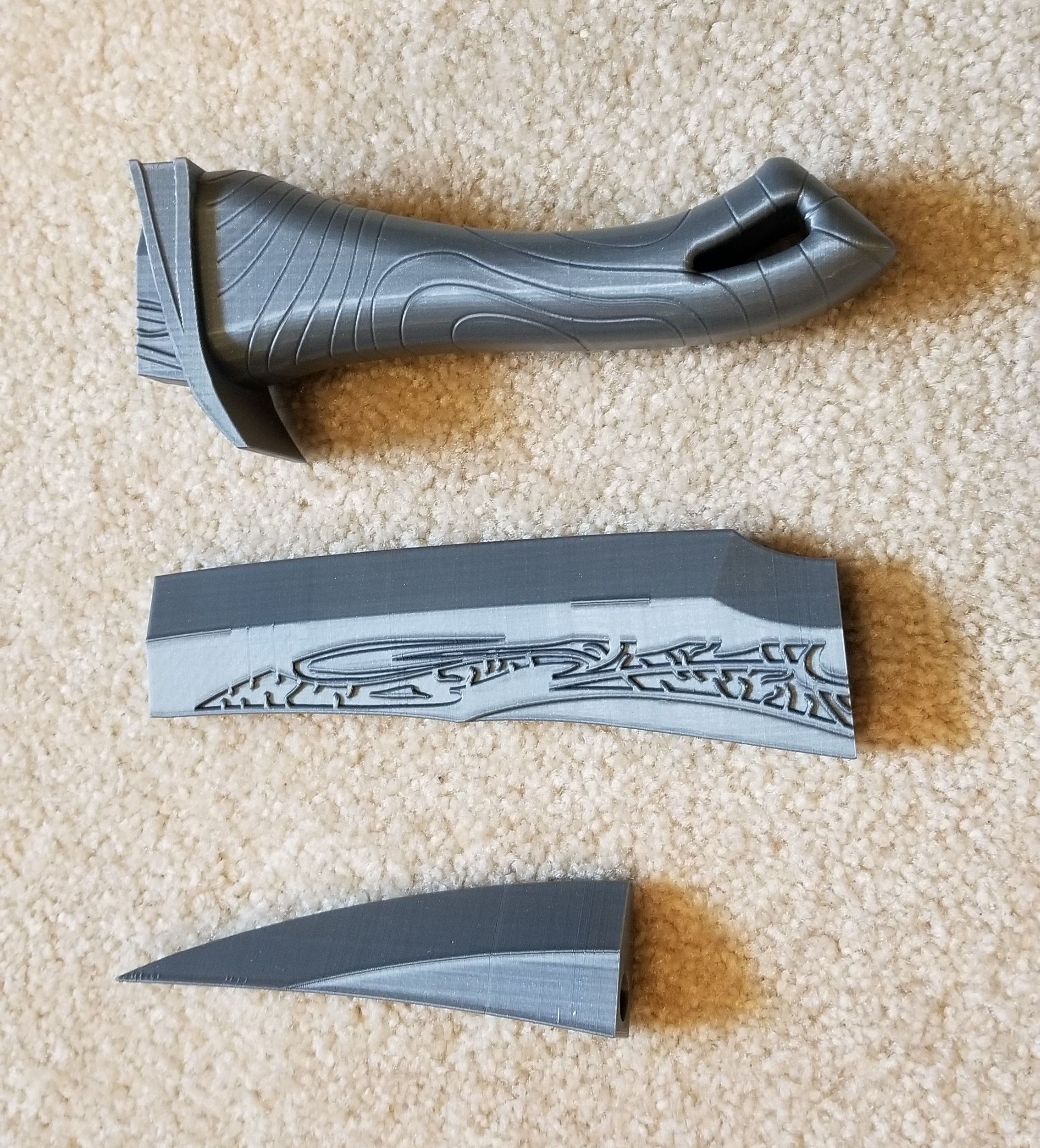 Guardians of the Galaxy Drax Blade Replica Movie Prop 3D print model_2