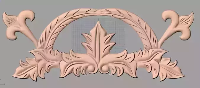 Artcam Aspire 3D relief models STL Files used for CNC E607