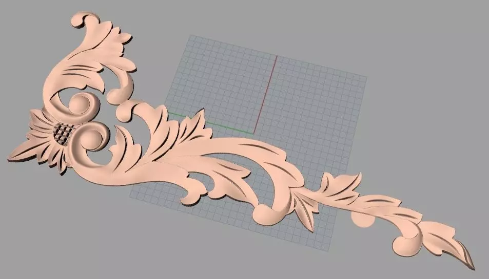 Artcam Aspire 3D relief models STL Files used for CNC E603 3D model