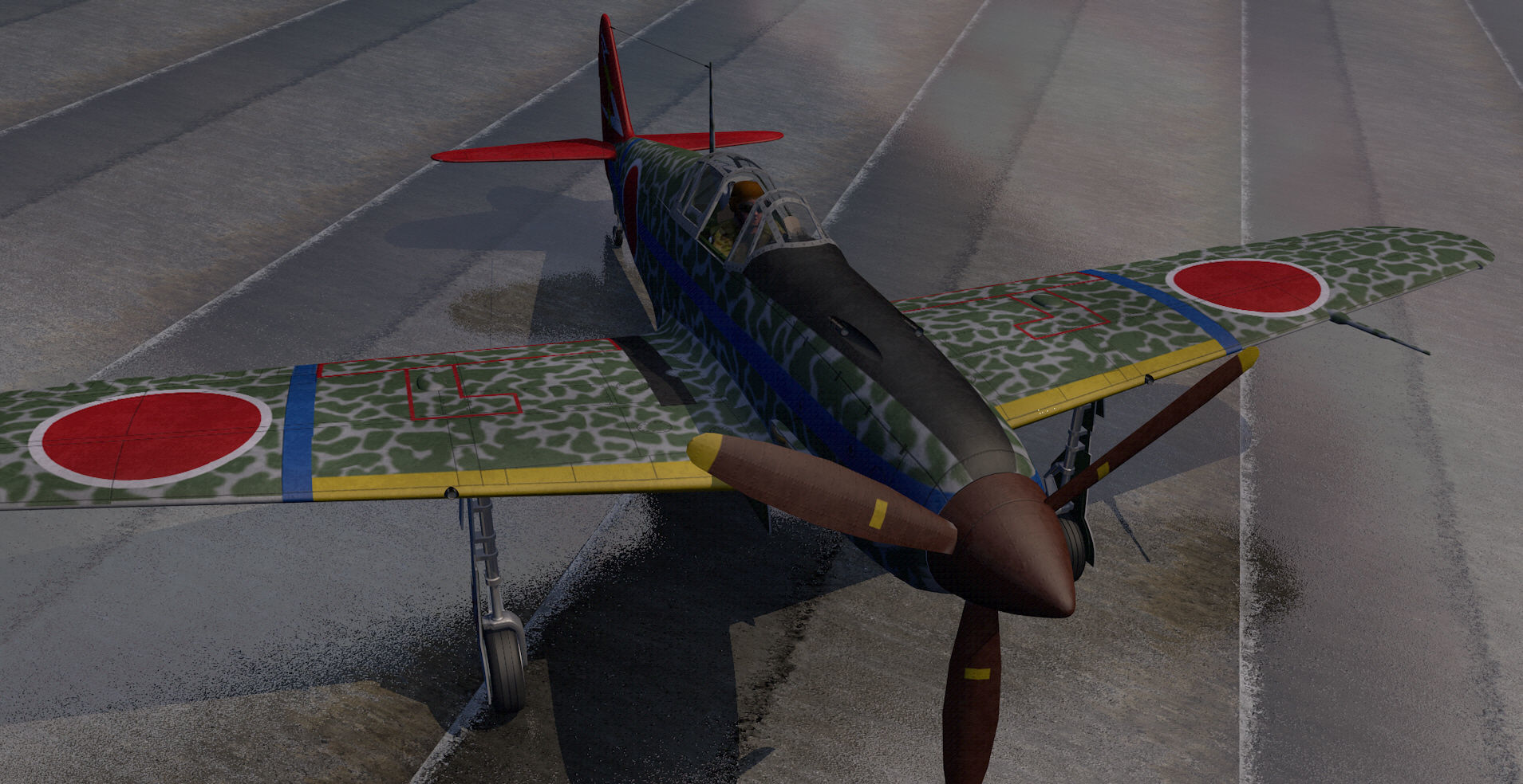 Kawasaki Ki-61 Hien - aka Tony 3D model_5