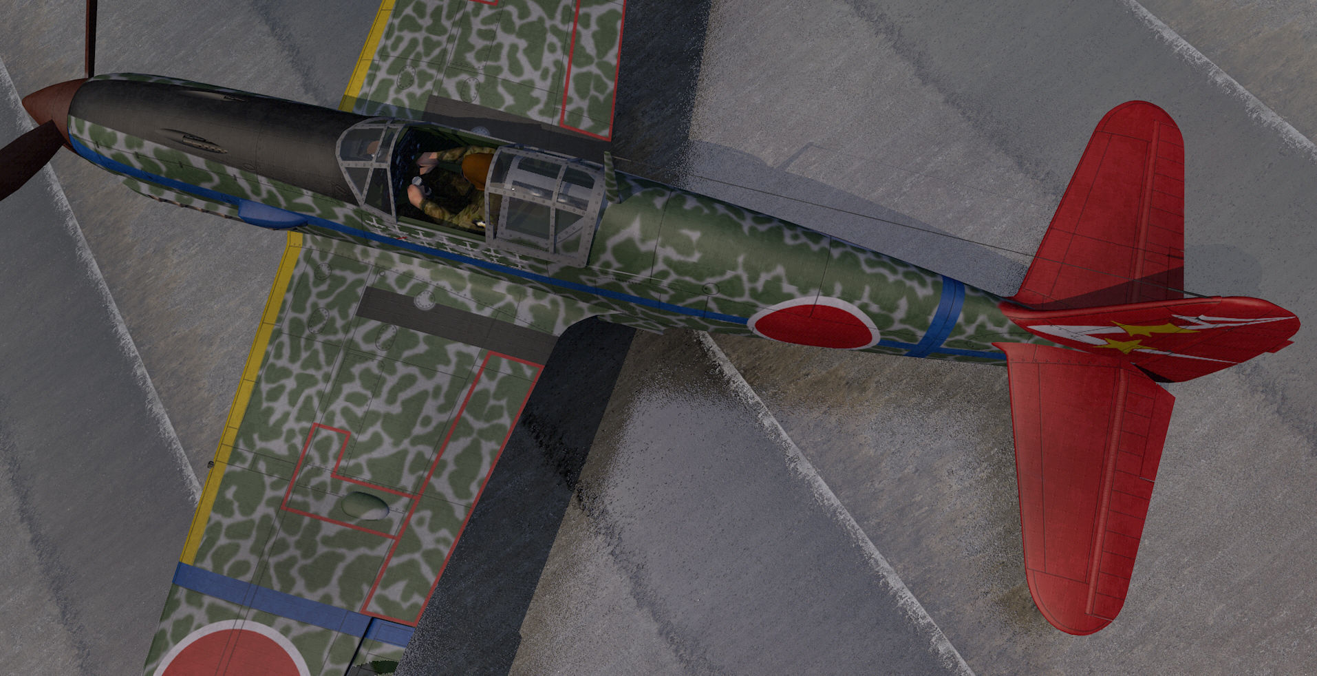 Kawasaki Ki-61 Hien - aka Tony 3D model_7