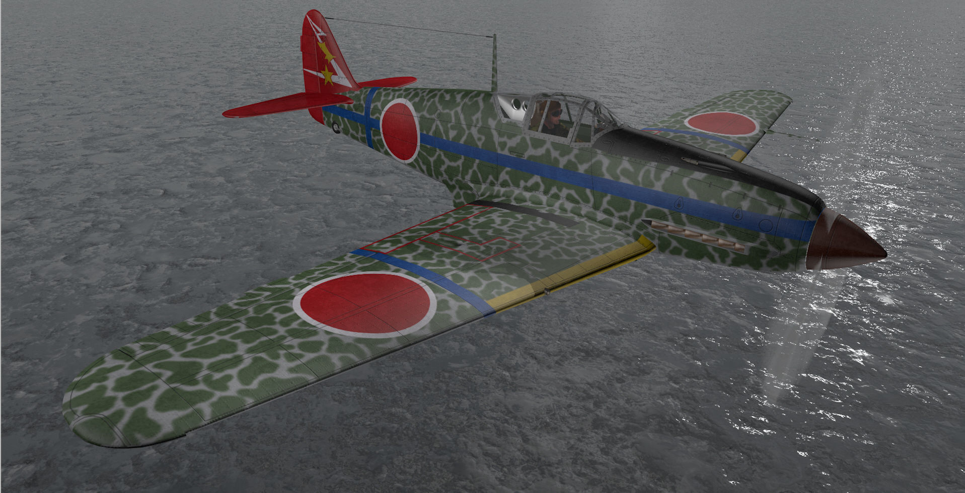 Kawasaki Ki-61 Hien - aka Tony 3D model_8