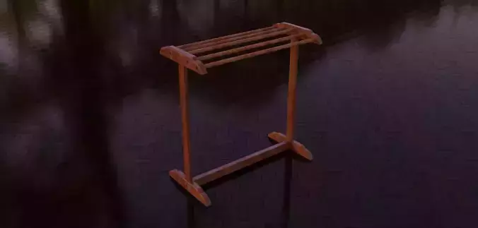 Towel Hanger Free 3D model