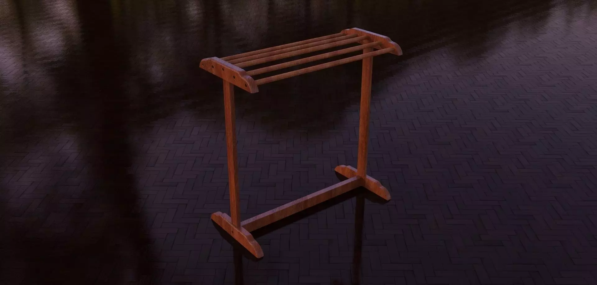 Towel Hanger Free 3D model