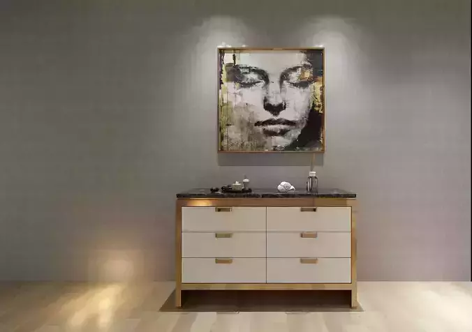 Display Cabinet 3D model