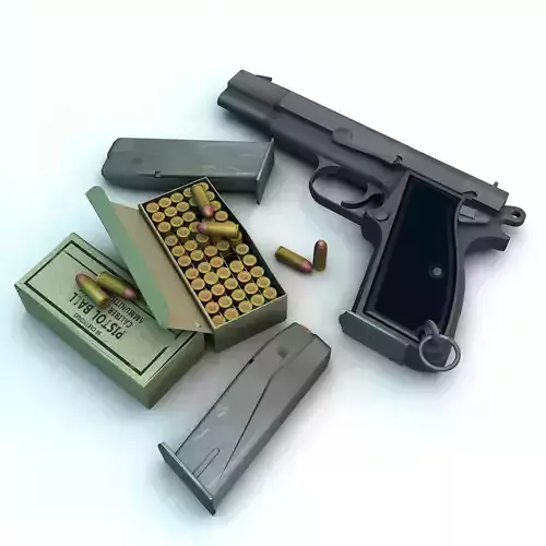 9mm Browning Pistol
