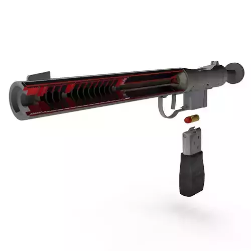 WelRod superb suppressor single shot pistol for SOE