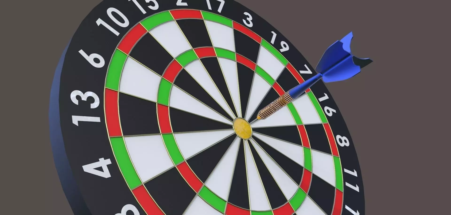 Dart Board Free 3D model