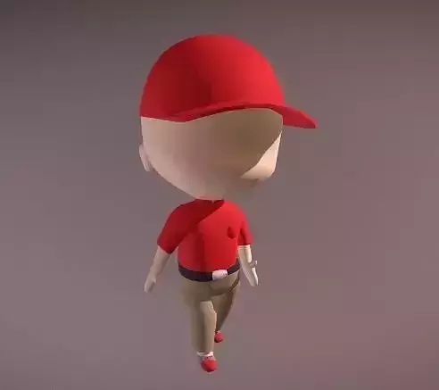 LOWPOLY BABY WALKCYCLE