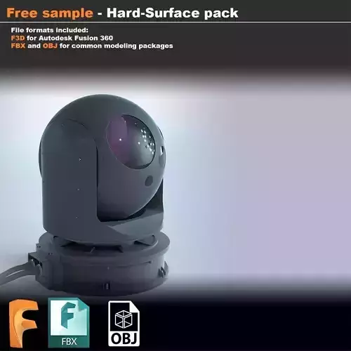 Free sample - Hard-surface model pack
