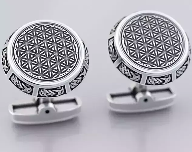 Stylish cufflinks finger 388