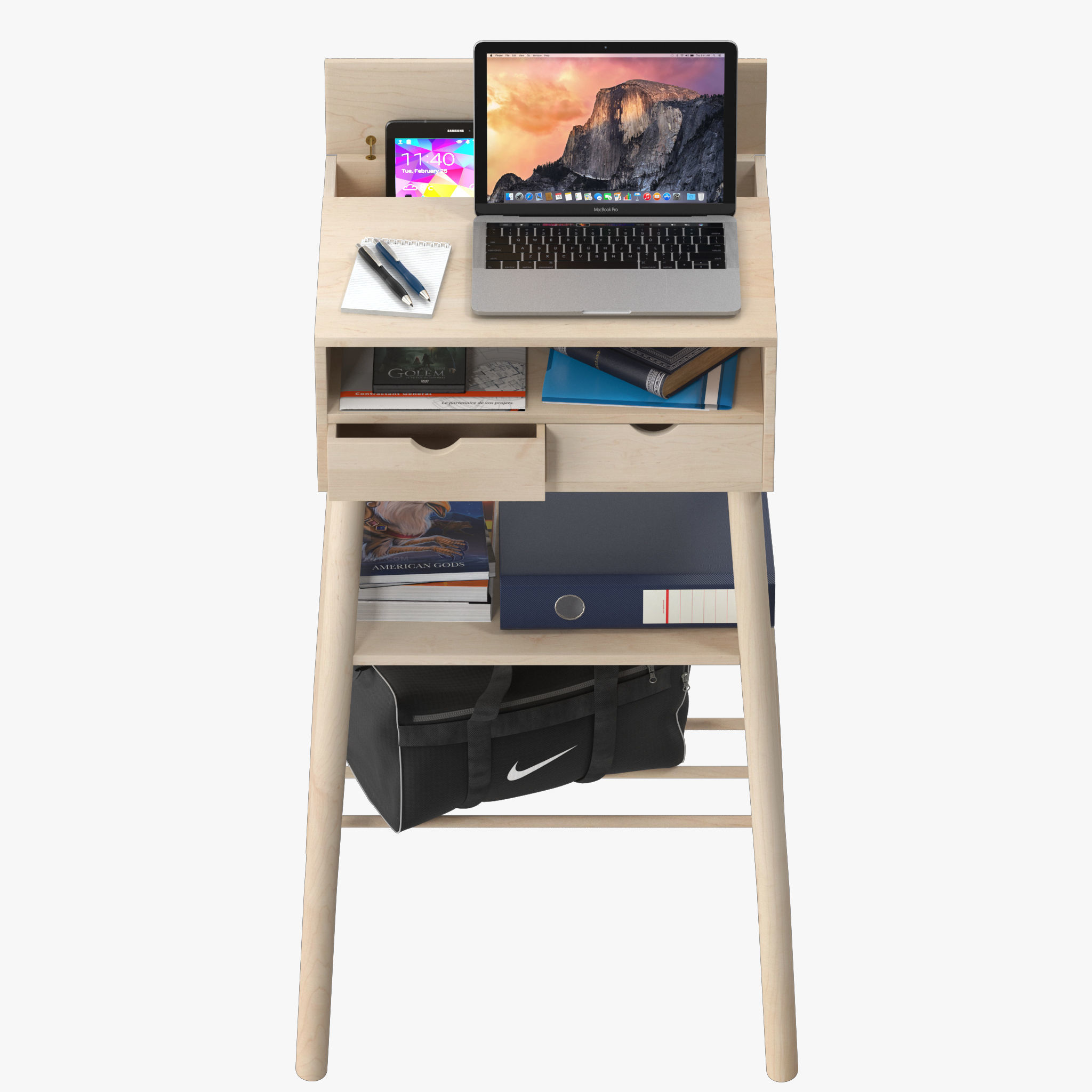 KNOTTEN Standing Desks 3D model_9