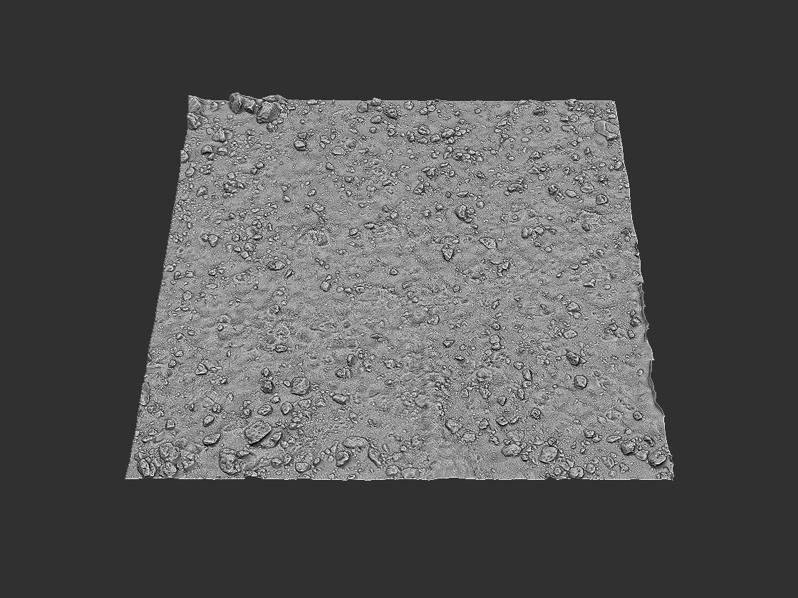 Stone Desert 16K Low-poly 3D model_8