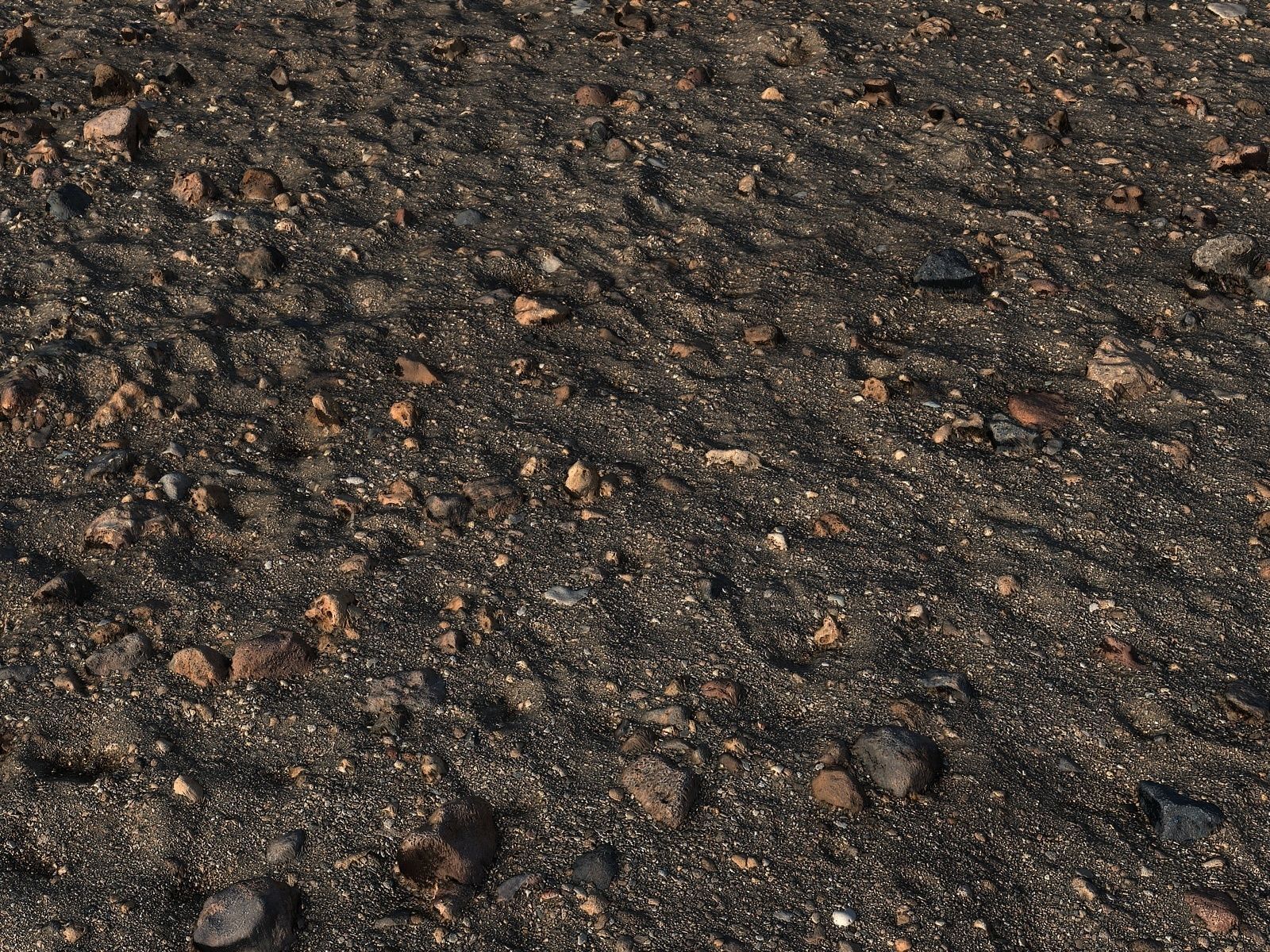 Stone Desert 16K Low-poly 3D model_5