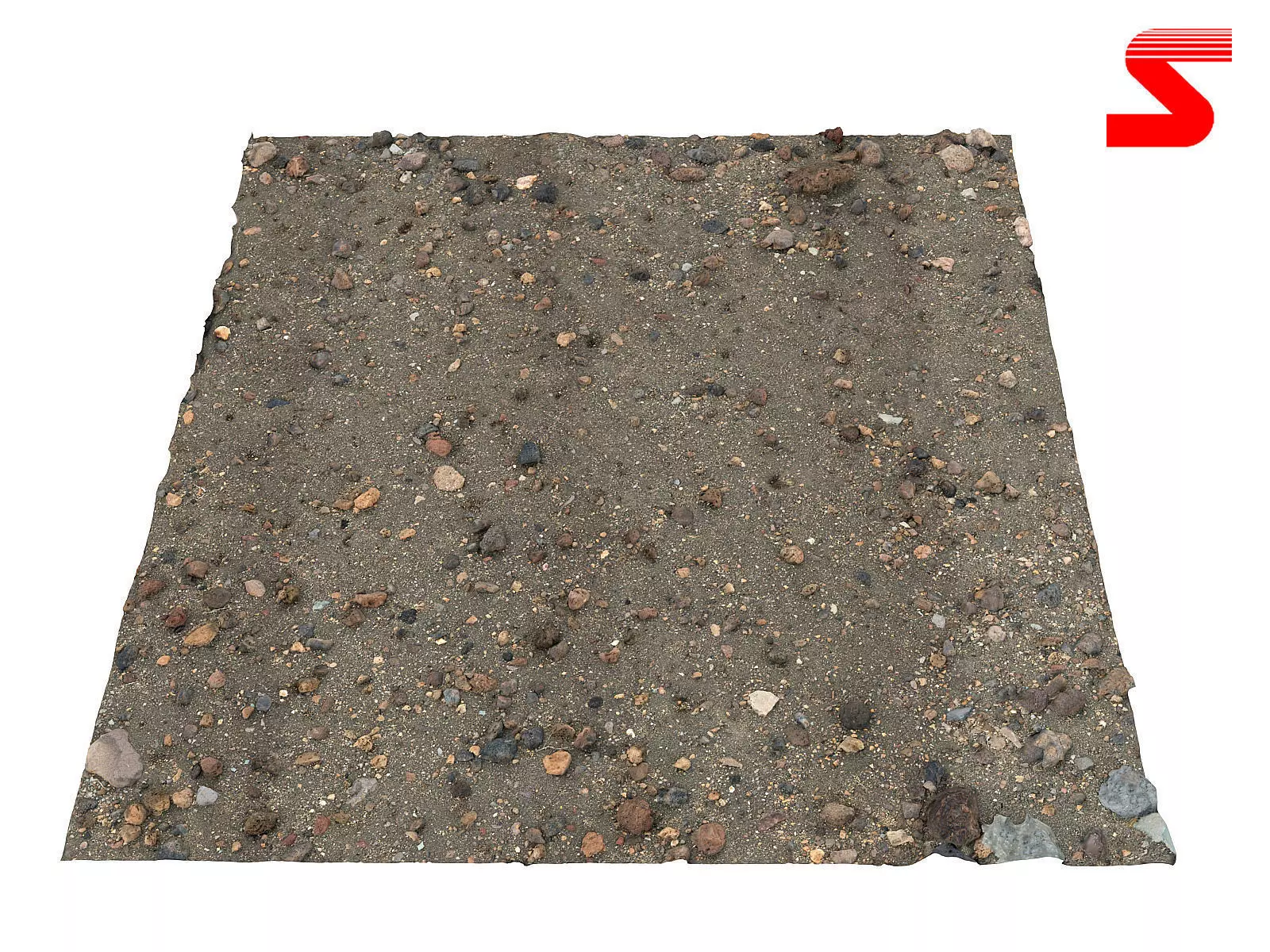 Stone Desert 16K Low-poly 3D model_0