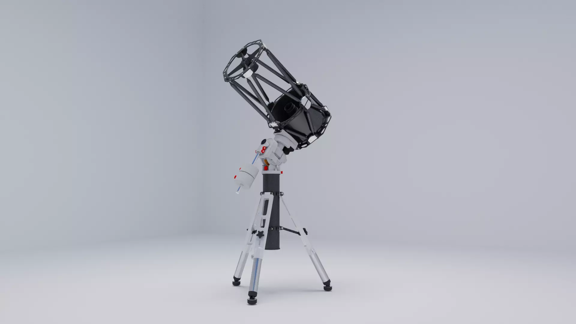 Ritchey Chretien Telescope  3D model_0
