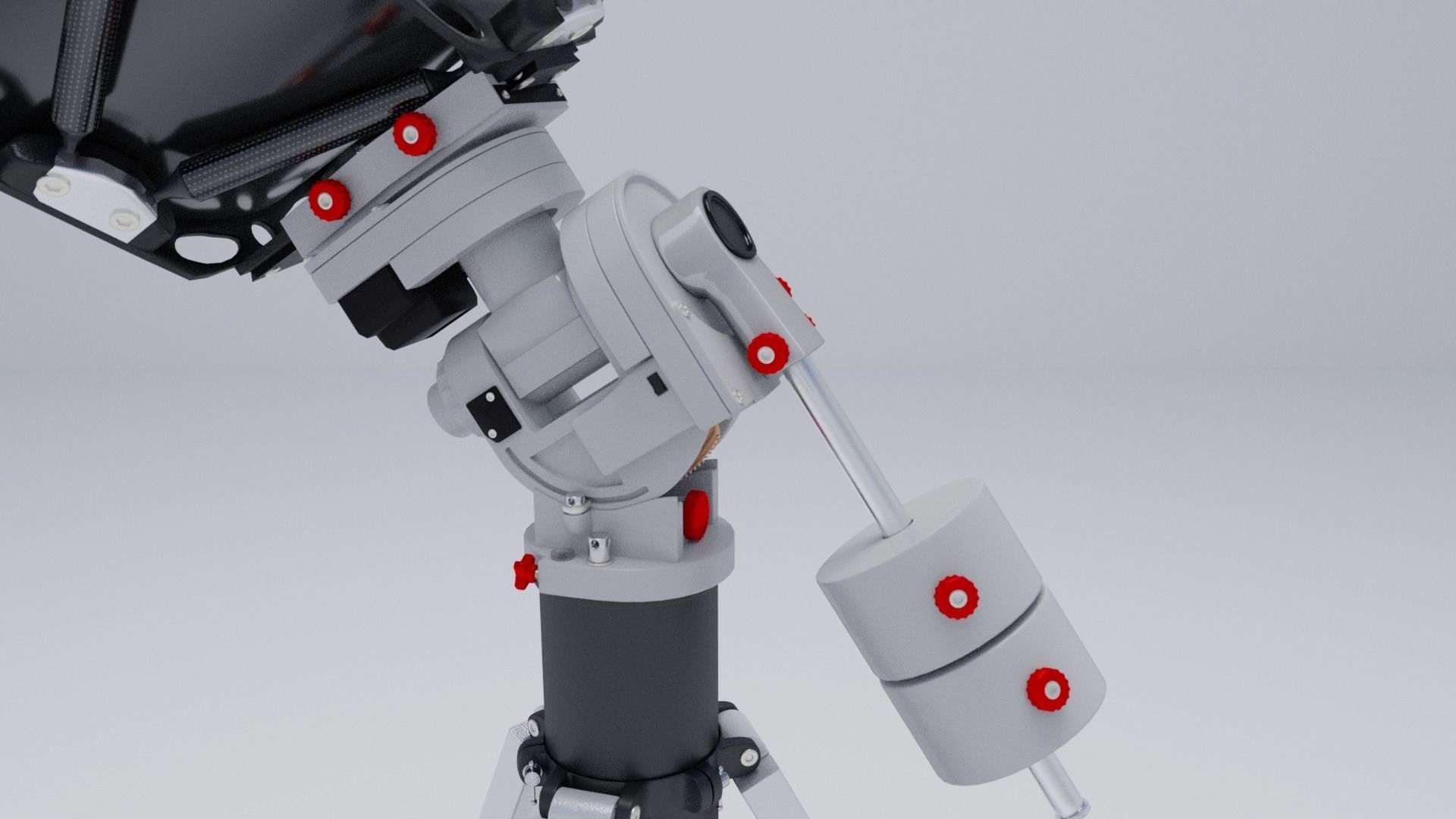Ritchey Chretien Telescope  3D model_5