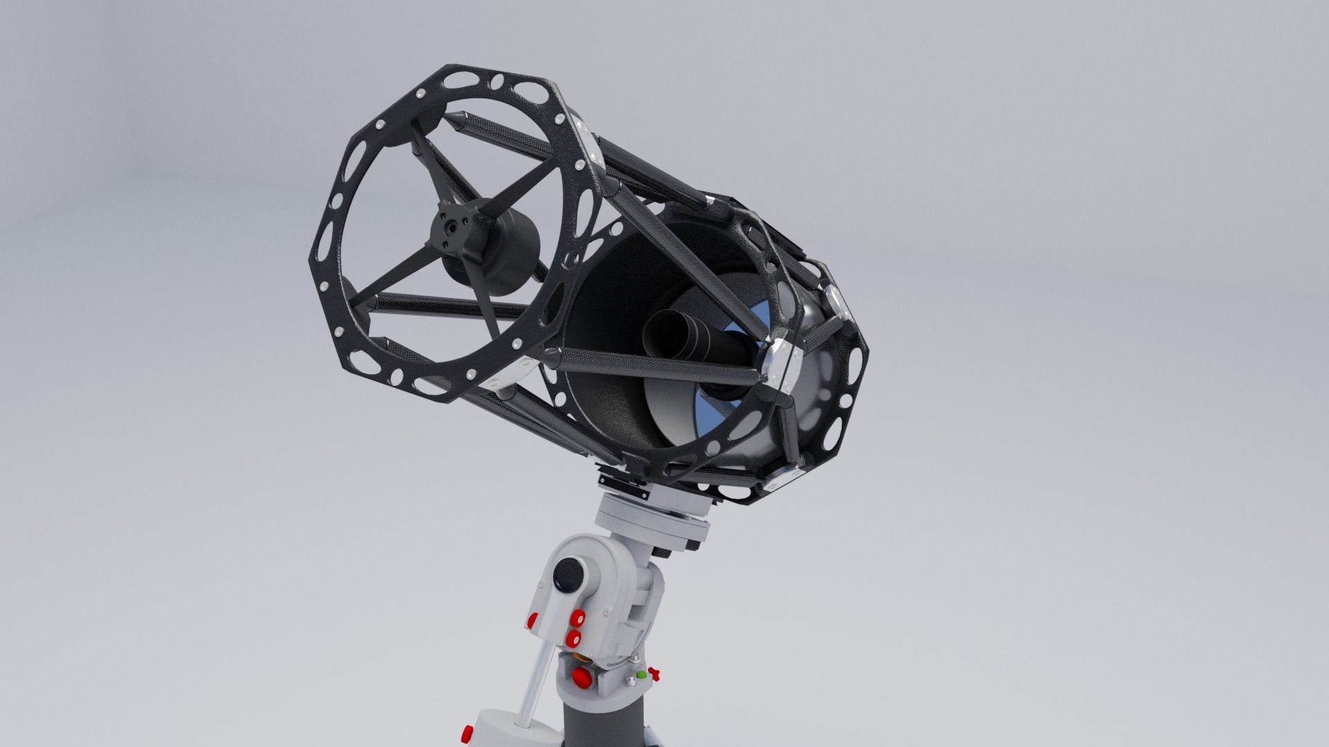 Ritchey Chretien Telescope  3D model_2