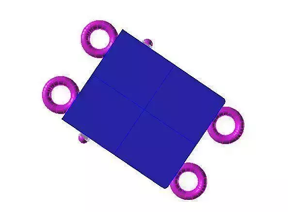 Box claps library 3D for the conception of jewelry  3D print model