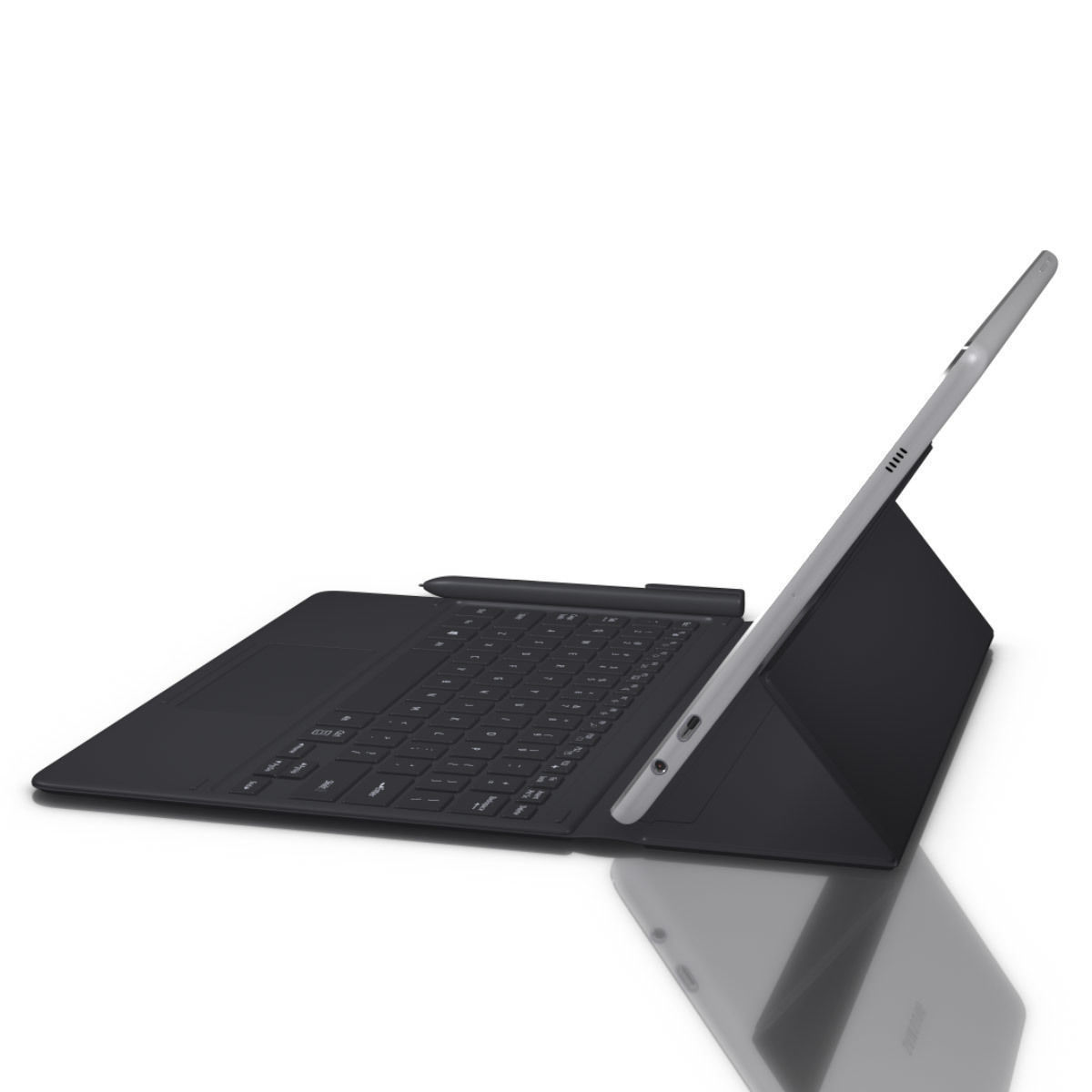 Samsung Galaxy Book 10-6 inch for Element 3D 3D model_4