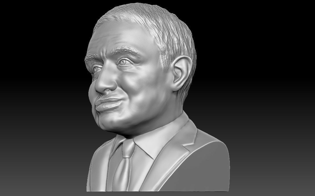 Stephen Hawking 3D printing ready stl obj formats 3D print model_3