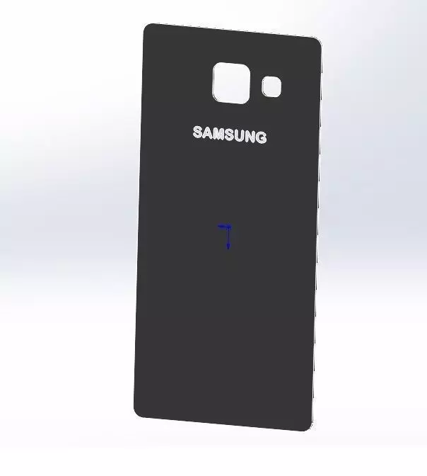Back cover Samsung A5 2016 3D print model