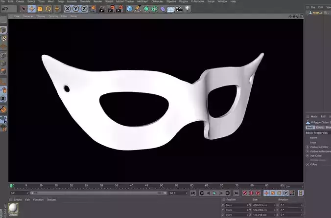 Costume Masks 3D print model