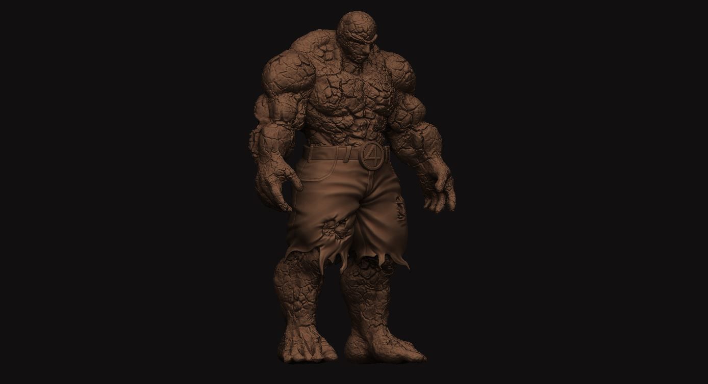 The Thing - Fantastic Four - Marvel 3D print model_8