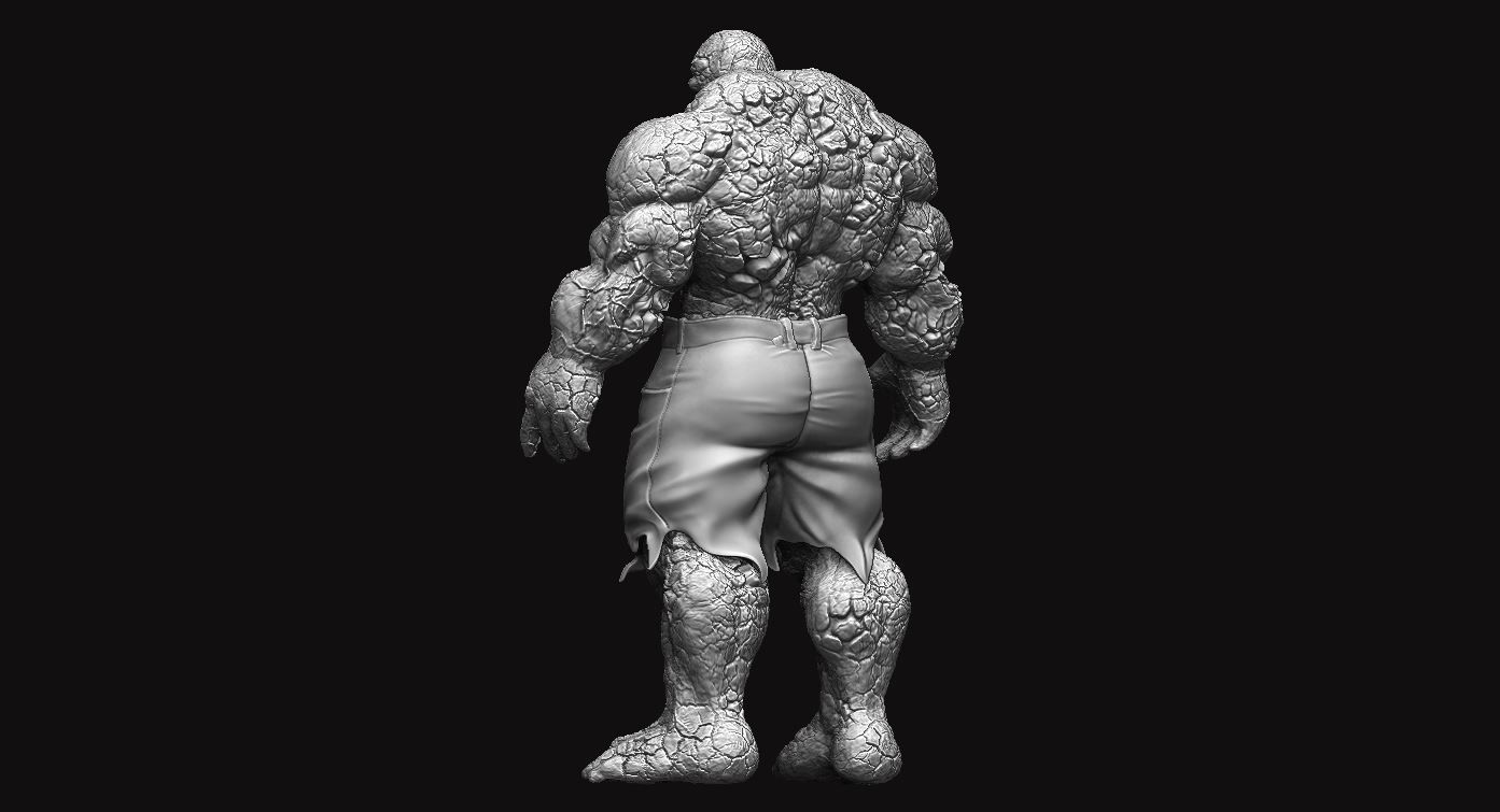 The Thing - Fantastic Four - Marvel 3D print model_15