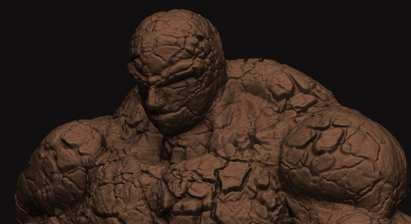 The Thing - Fantastic Four - Marvel 3D print model_13