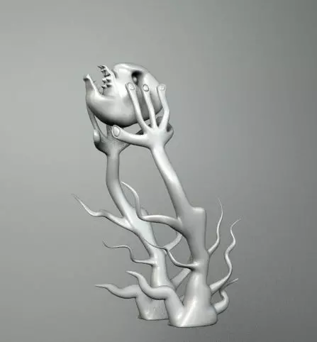 horror of the war 3D model_0