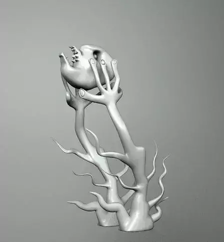 horror of the war 3D model