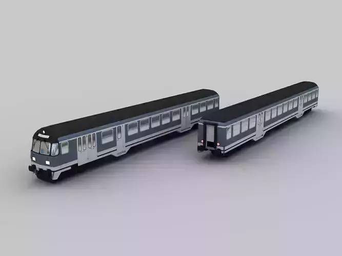 Lowpoly Train 2 japanese